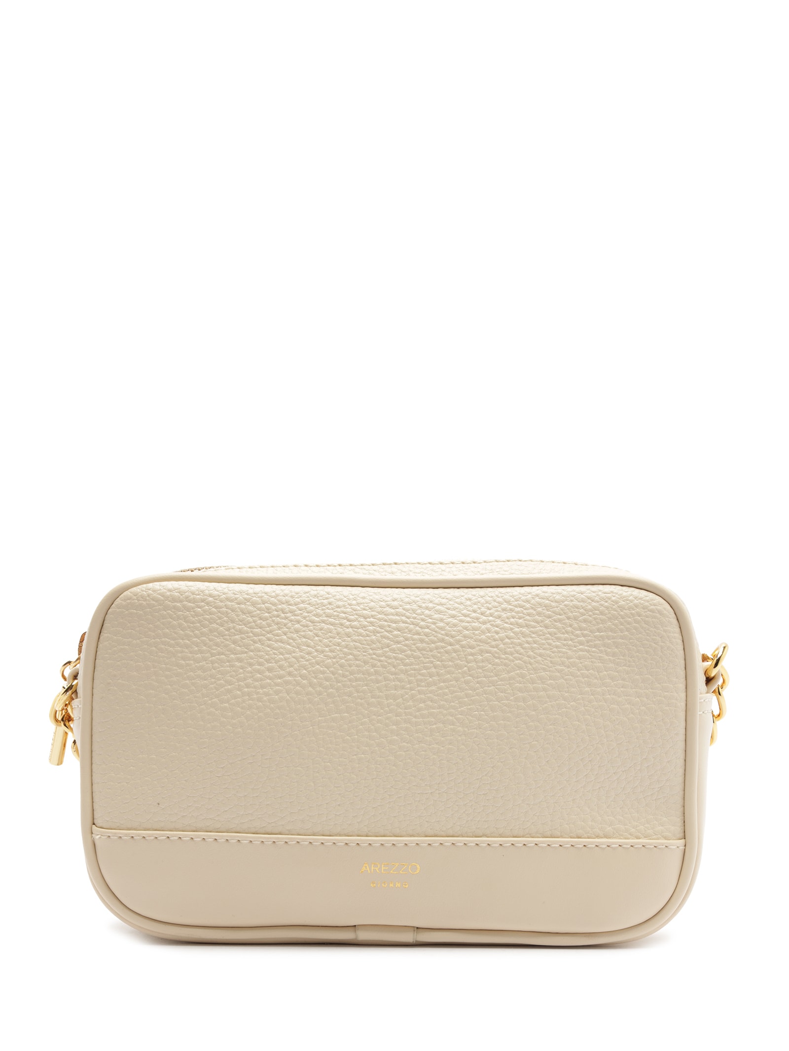 Bolsa Feminina Tiracolo Pequena Corrente Basic Branco Arezzo