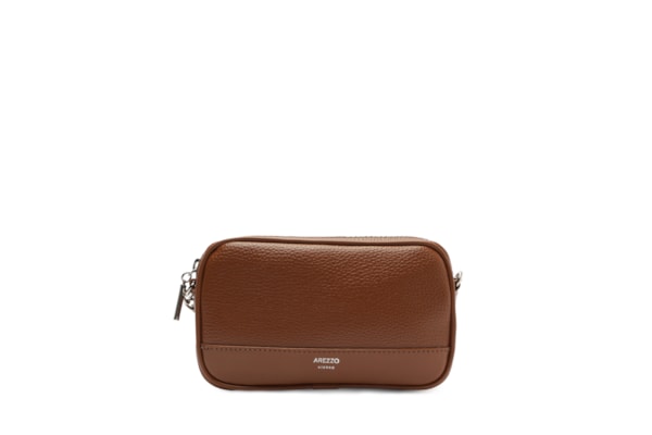 Bolsa Feminina Tiracolo Pequena Corrente Basic - Marrom