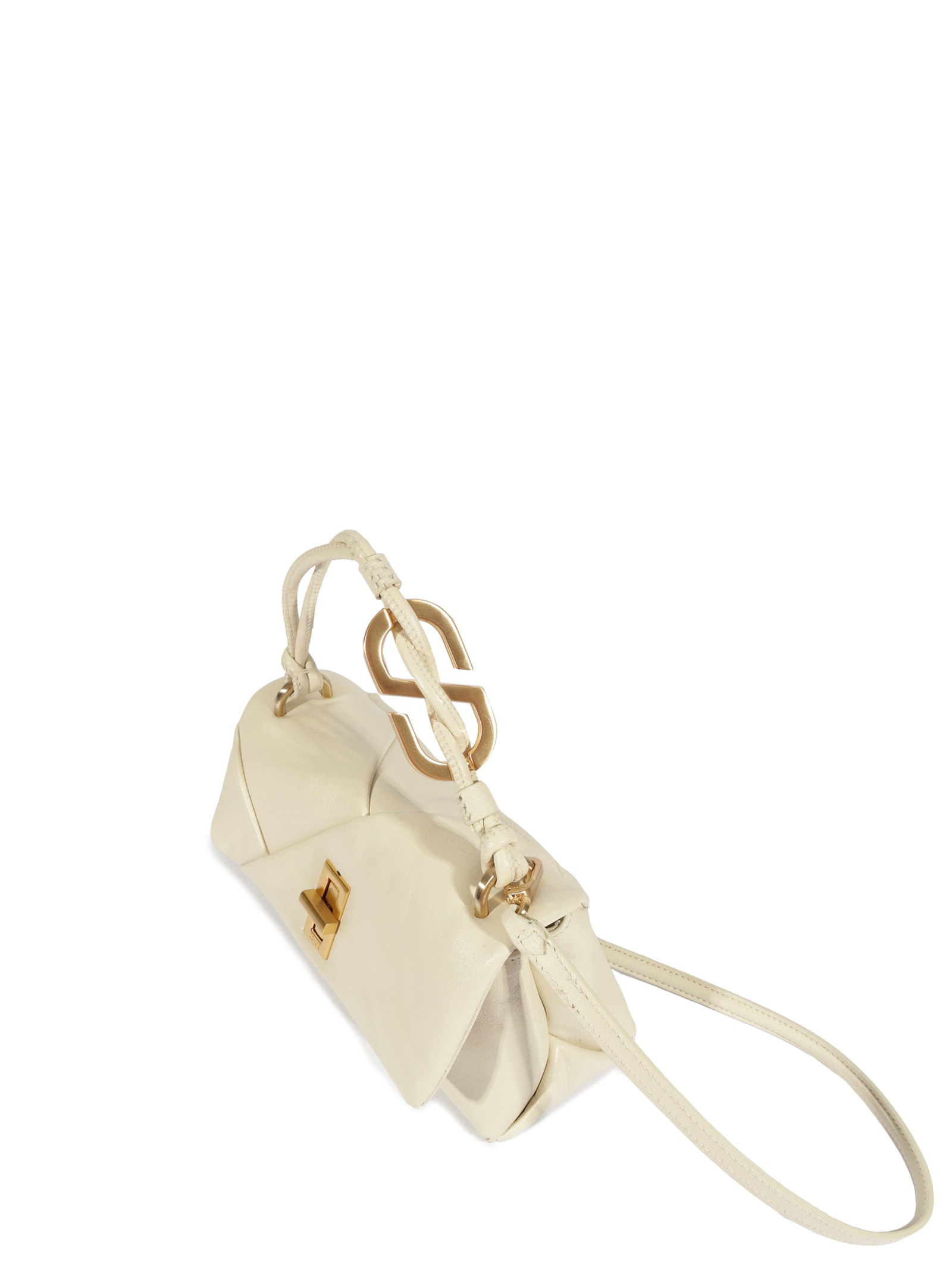 Bolsa Feminina Tiracolo Pequena Couro Branco Schutz