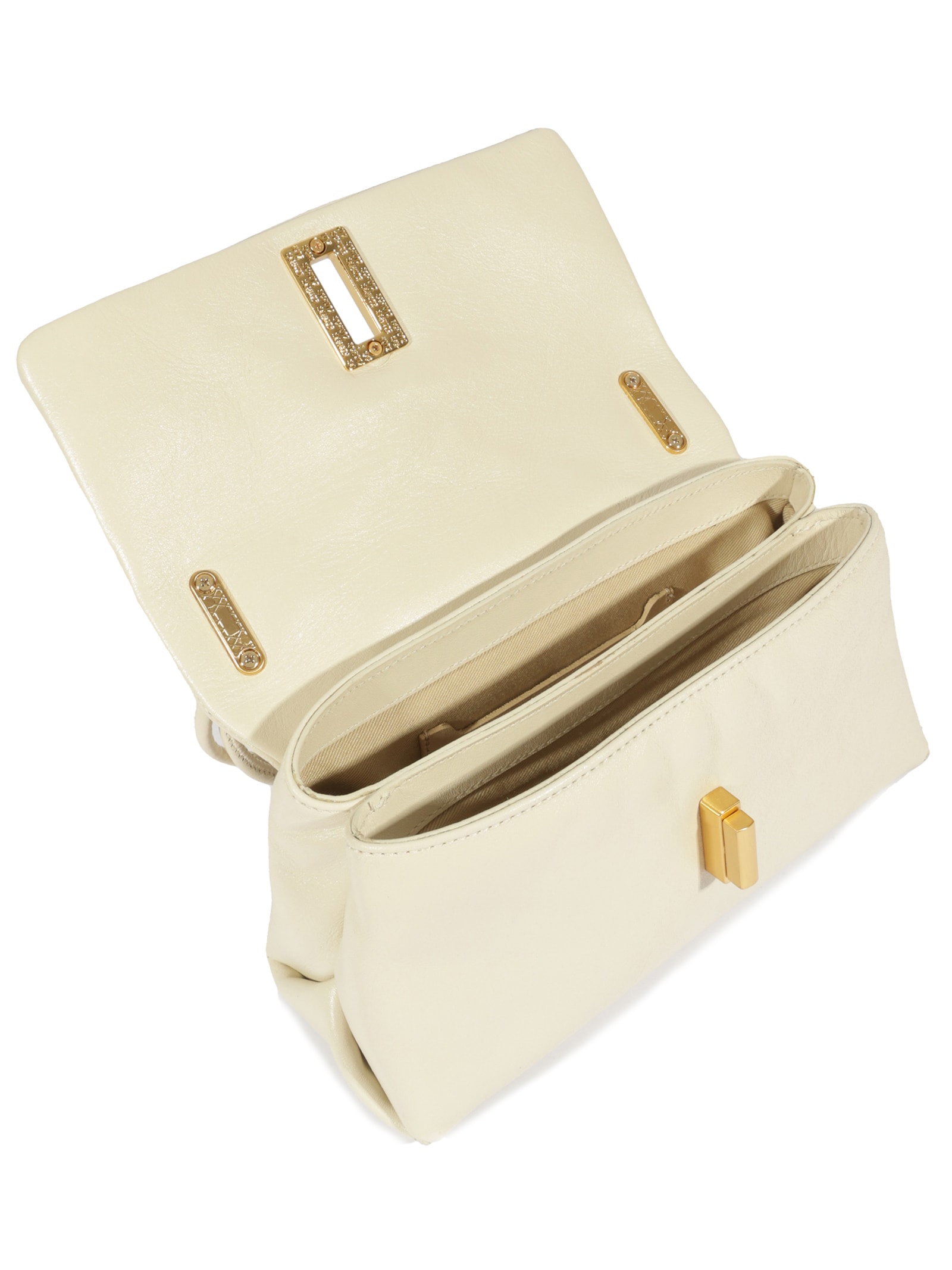 Bolsa Feminina Tiracolo Pequena Couro Branco Schutz