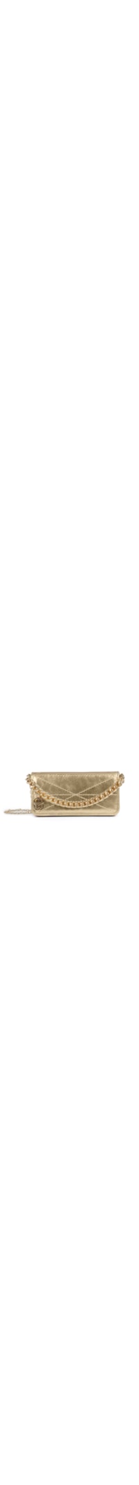 Bolsa Feminina Tiracolo Pequena Couro - Dourado