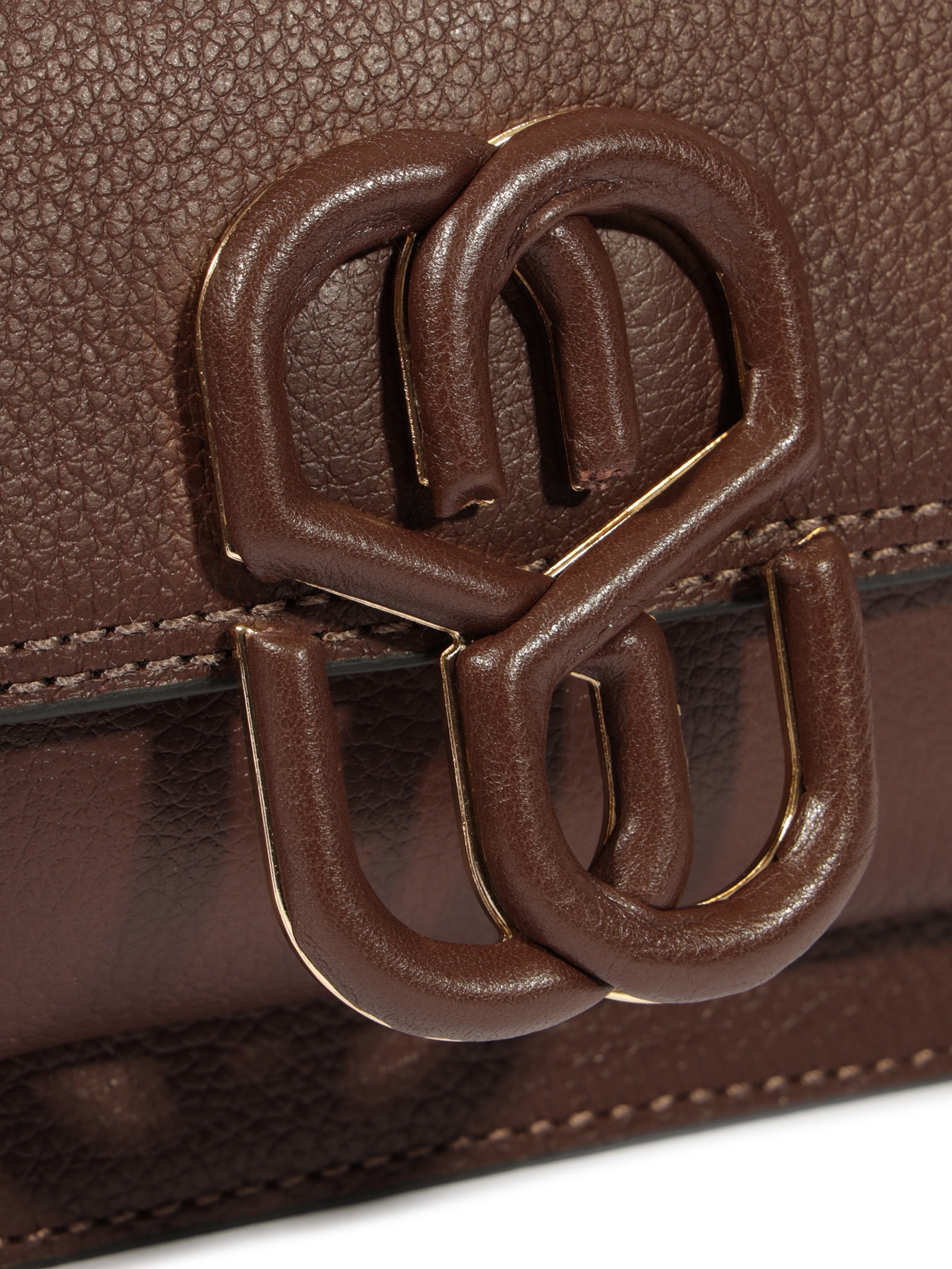 Bolsa Feminina Tiracolo Pequena Couro Marrom Schutz