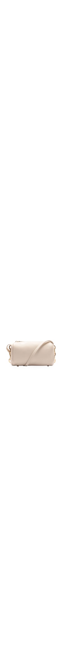 Bolsa Feminina Tiracolo Pequena Couro - Off White