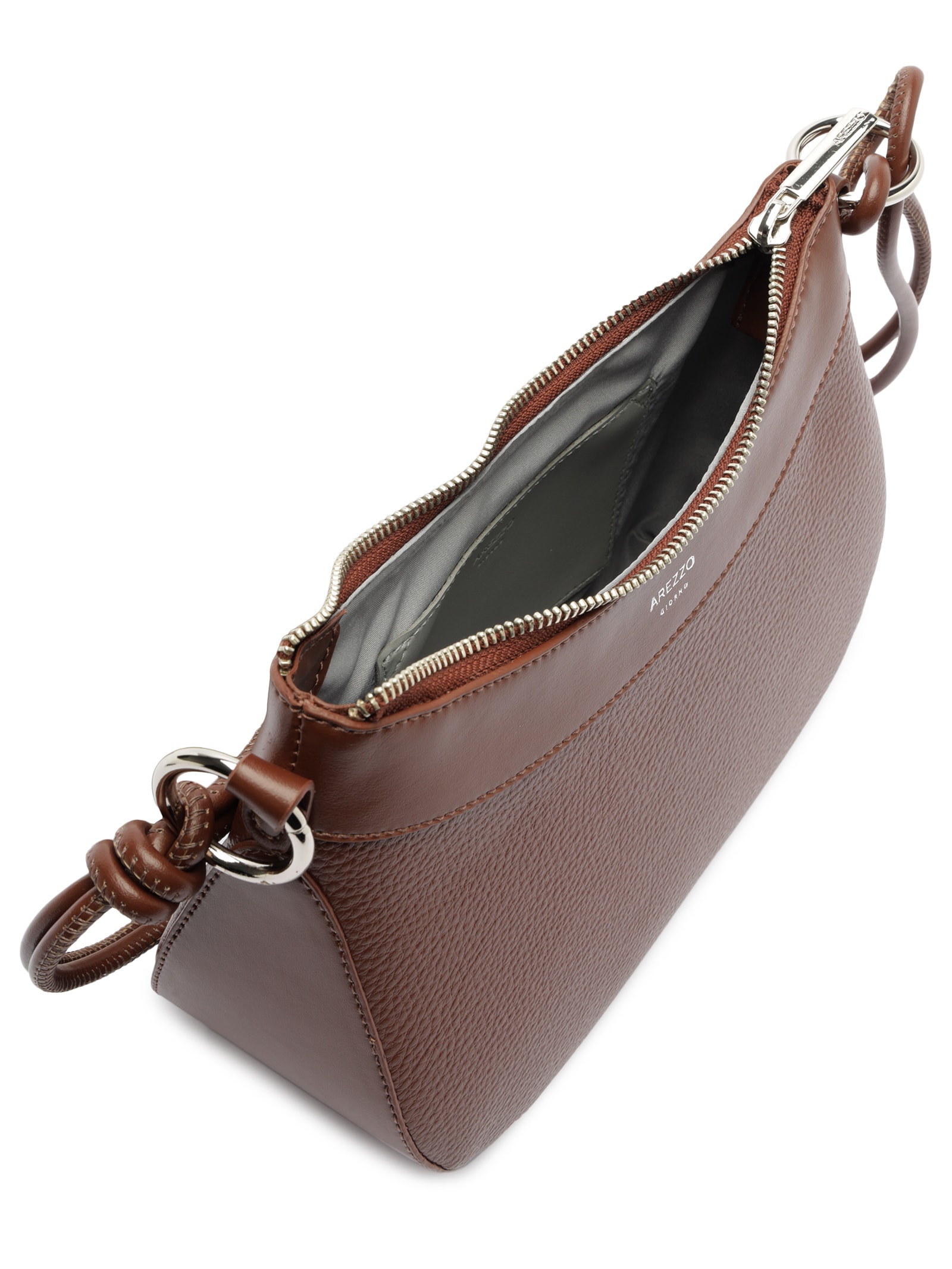 Bolsa Feminina Tiracolo Pequena Enrolados Marrom Arezzo