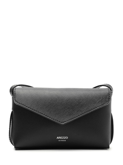 Bolsa Feminina Tiracolo Pequena Envelope – Preto