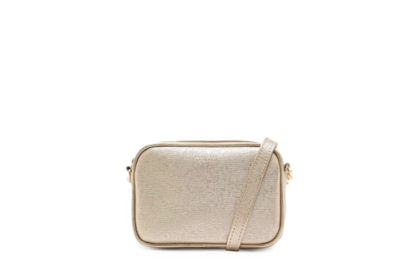 Bolsa Feminina Tiracolo Pequena Essencial - Dourado