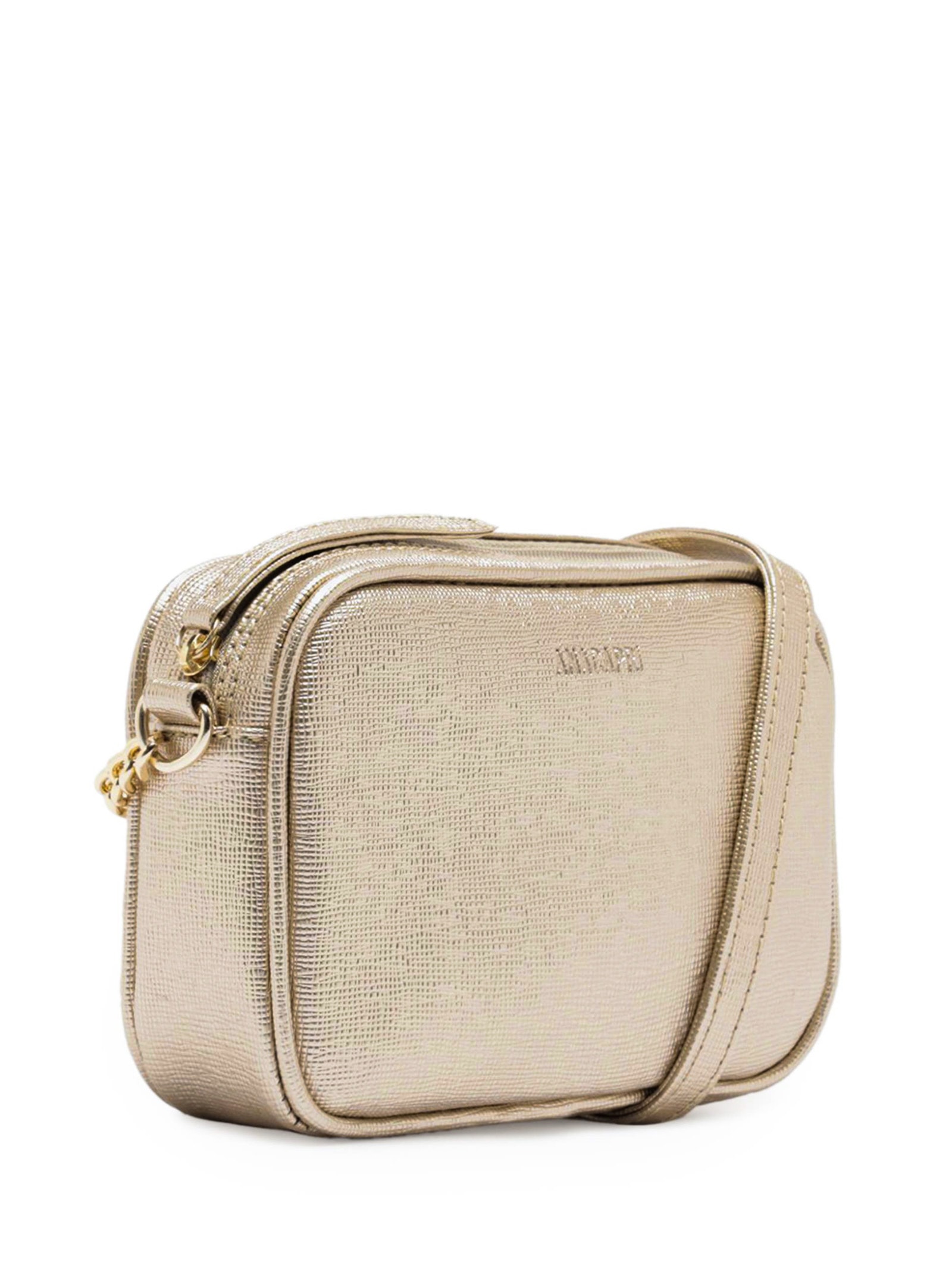 Bolsa Feminina Tiracolo Pequena Essencial Dourado Anacapri