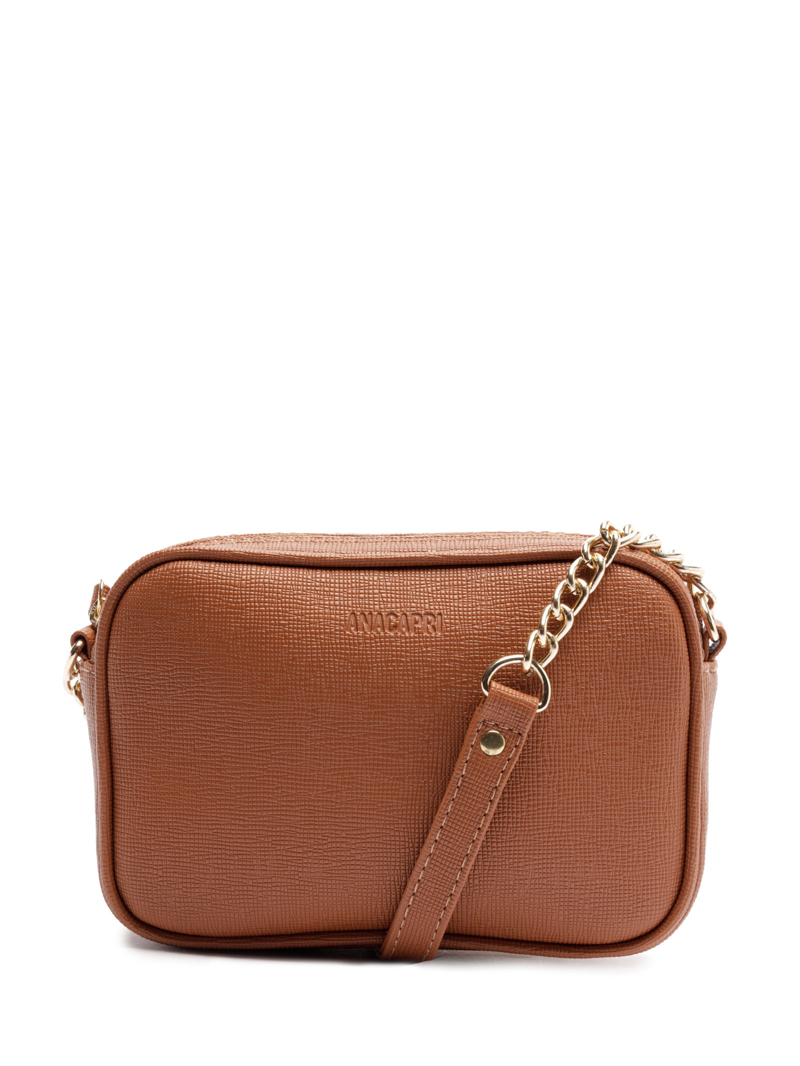 Bolsa Feminina Tiracolo Pequena Essencial Marrom Anacapri