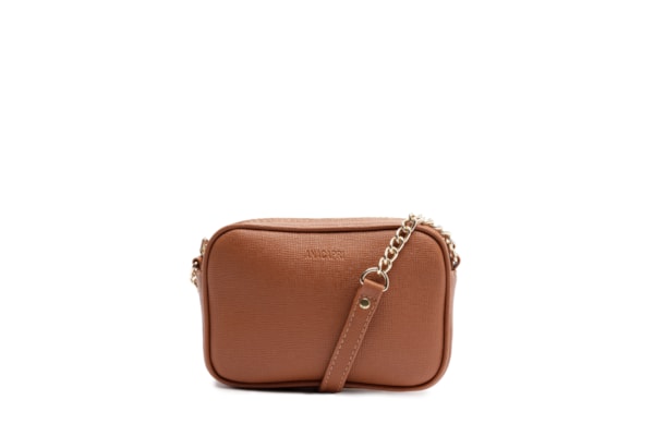 Bolsa Feminina Tiracolo Pequena Essencial - Marrom
