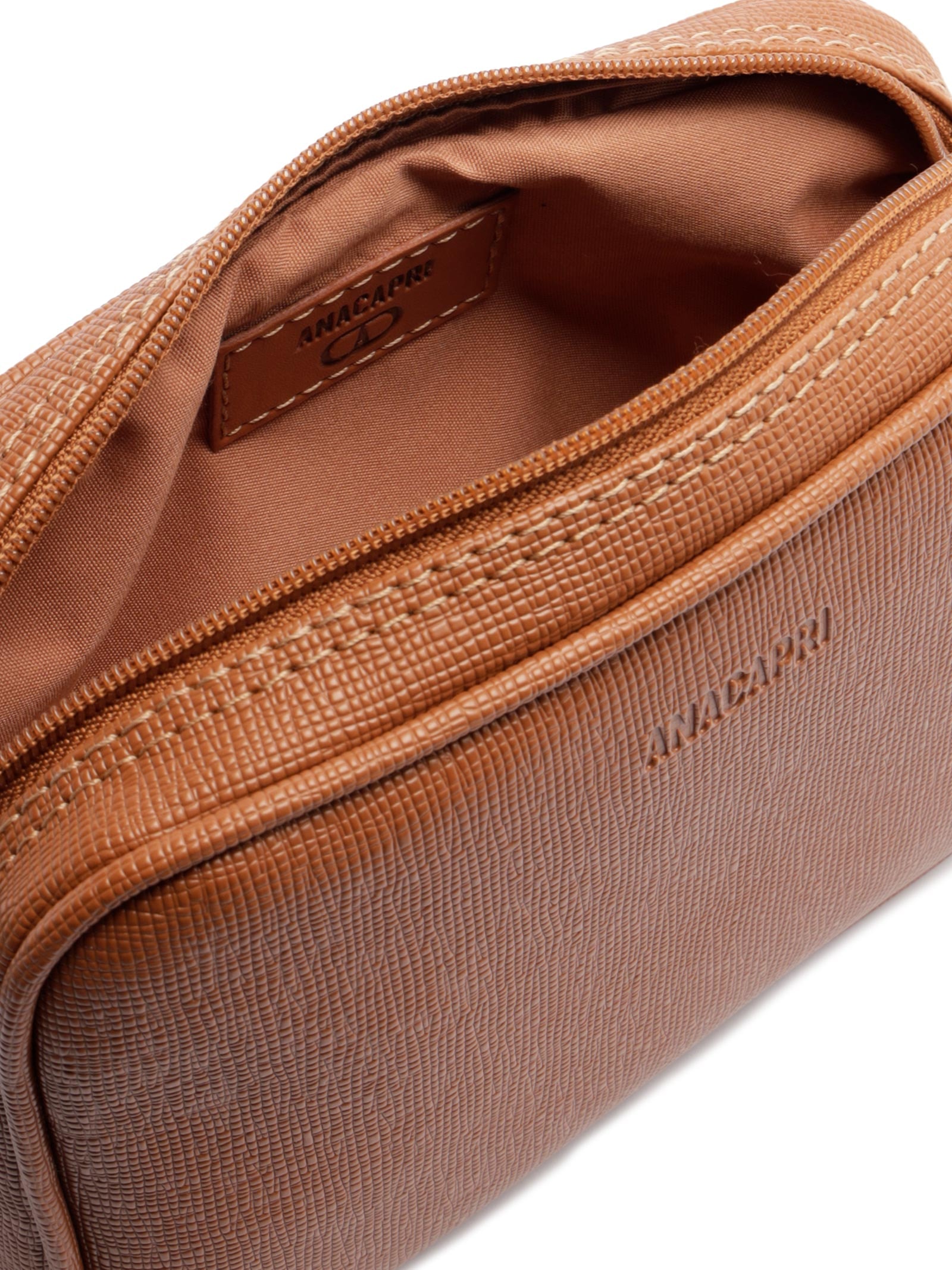 Bolsa Feminina Tiracolo Pequena Essencial Marrom Anacapri