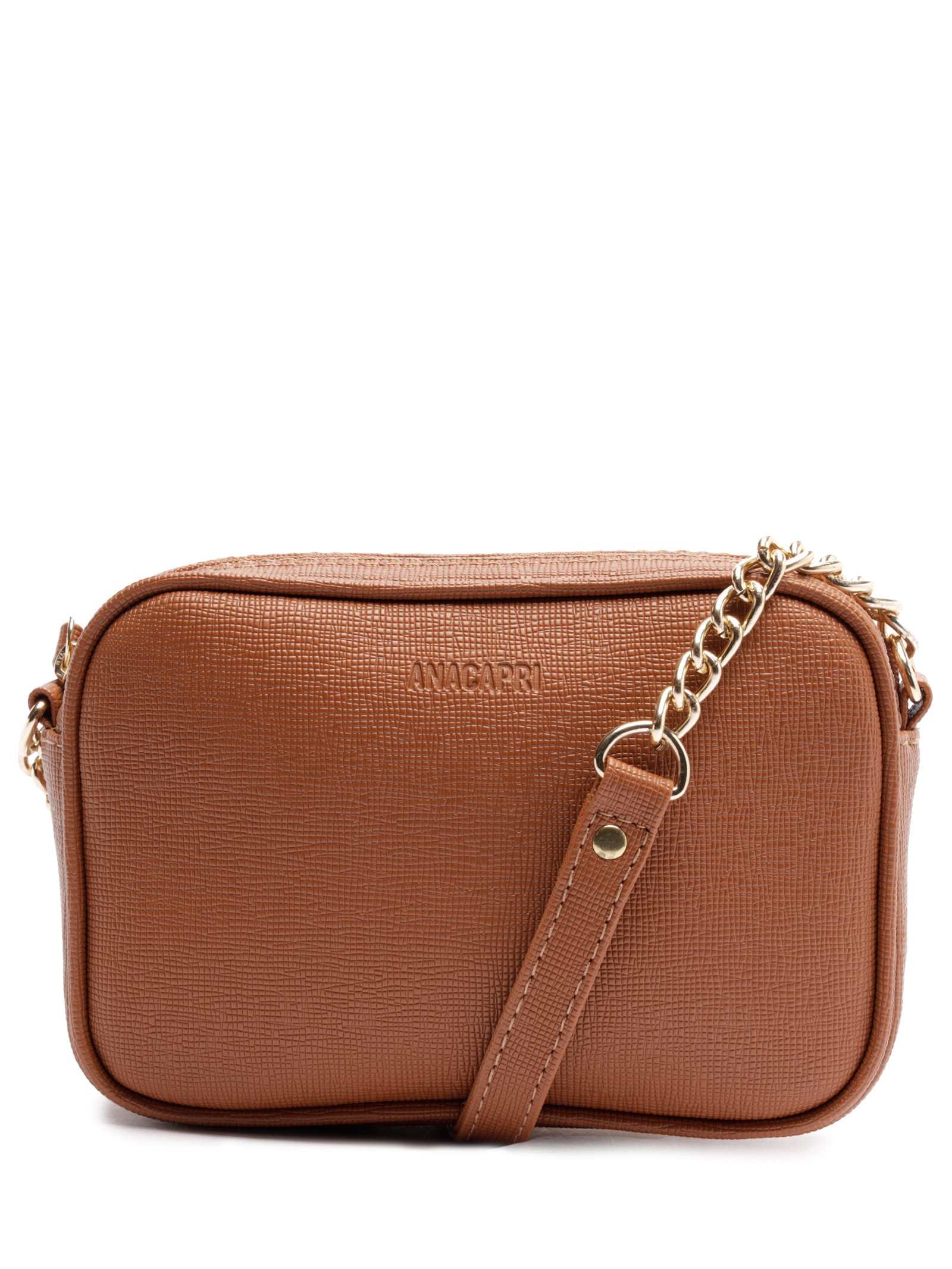 Bolsa Feminina Tiracolo Pequena Essencial Marrom Anacapri