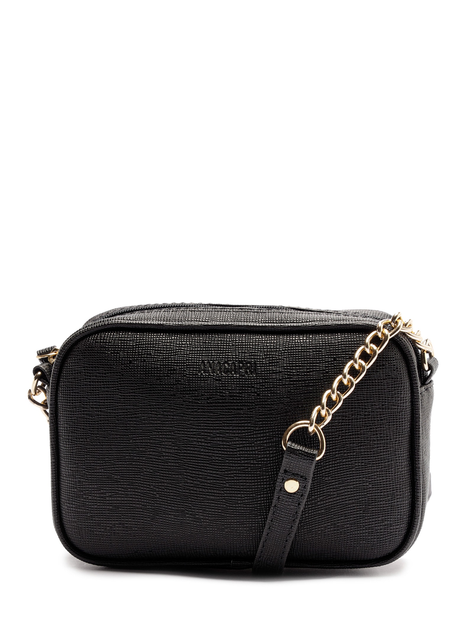 Bolsa Feminina Tiracolo Pequena Essencial Preto Anacapri