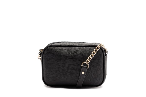 Bolsa Feminina Tiracolo Pequena Essencial - Preto
