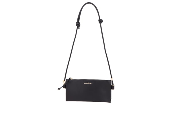 Bolsa Feminina Tiracolo Pequena Grease - Preto