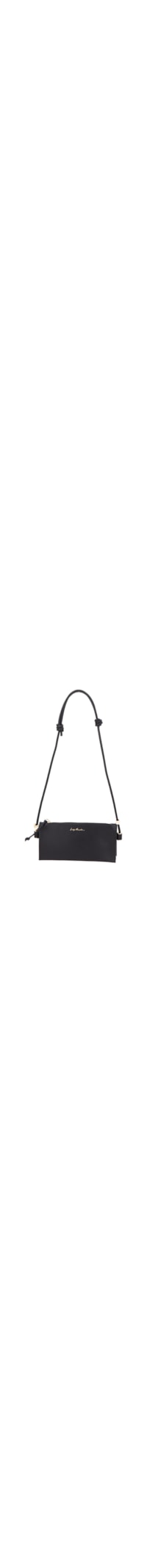 Bolsa Feminina Tiracolo Pequena Grease - Preto