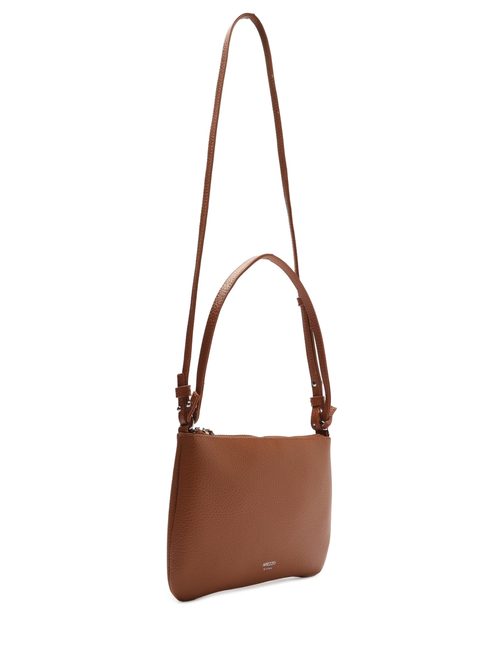 Bolsa Feminina Tiracolo Pequena Marrom Arezzo