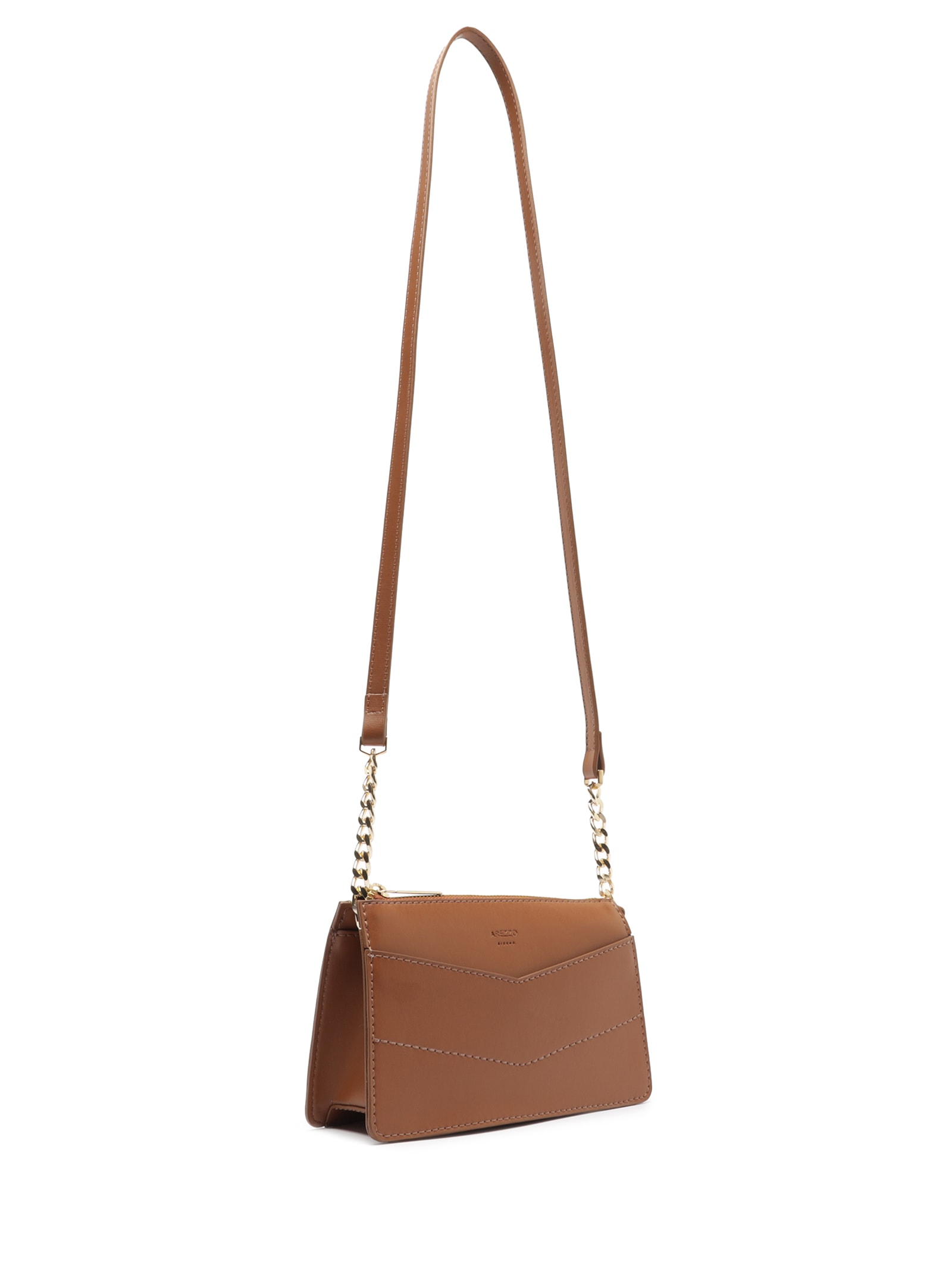 Bolsa Feminina Tiracolo Pequena Marrom Arezzo