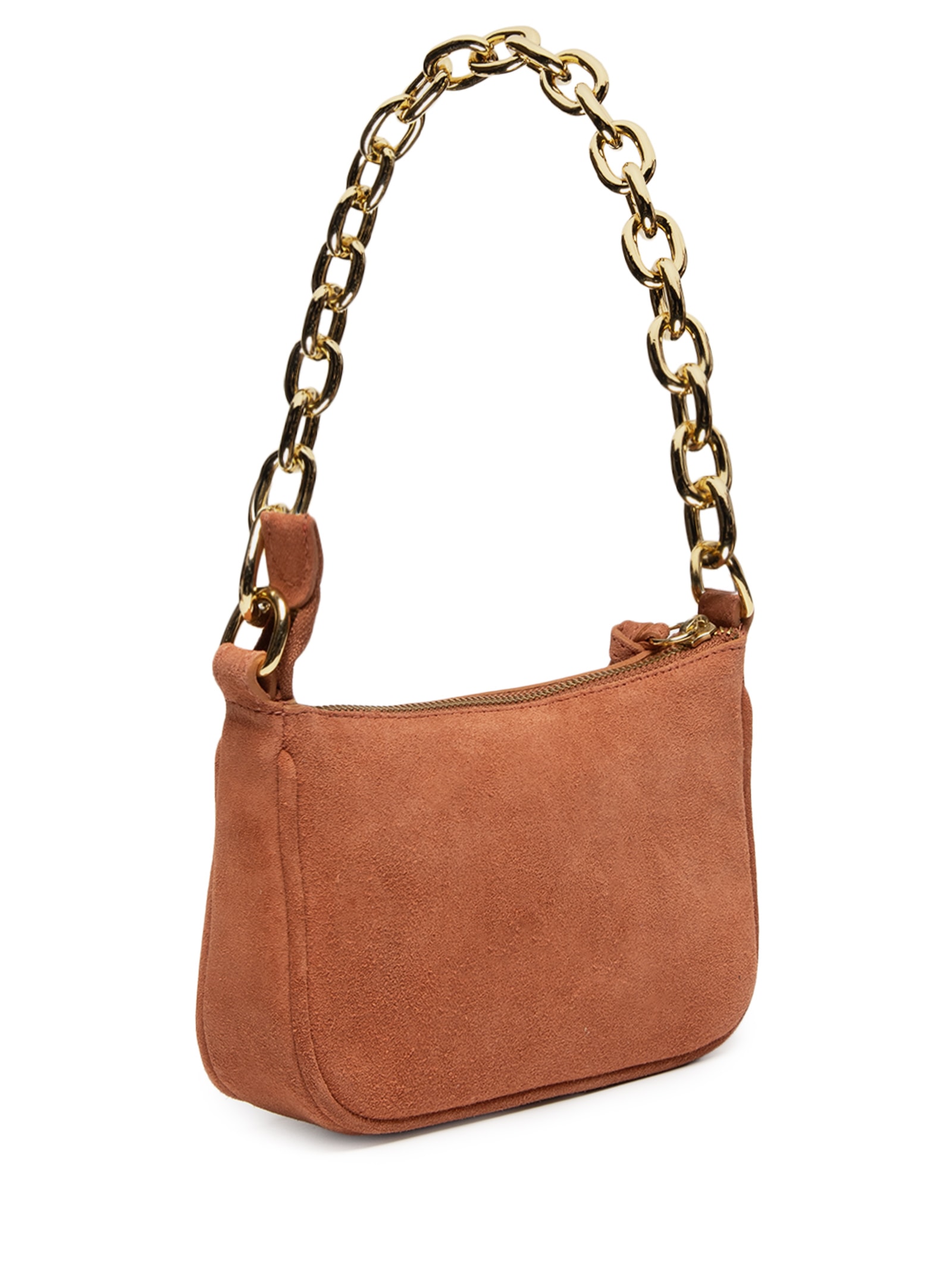 Bolsa Feminina Tiracolo Pequena Marrom Luiza Barcelos