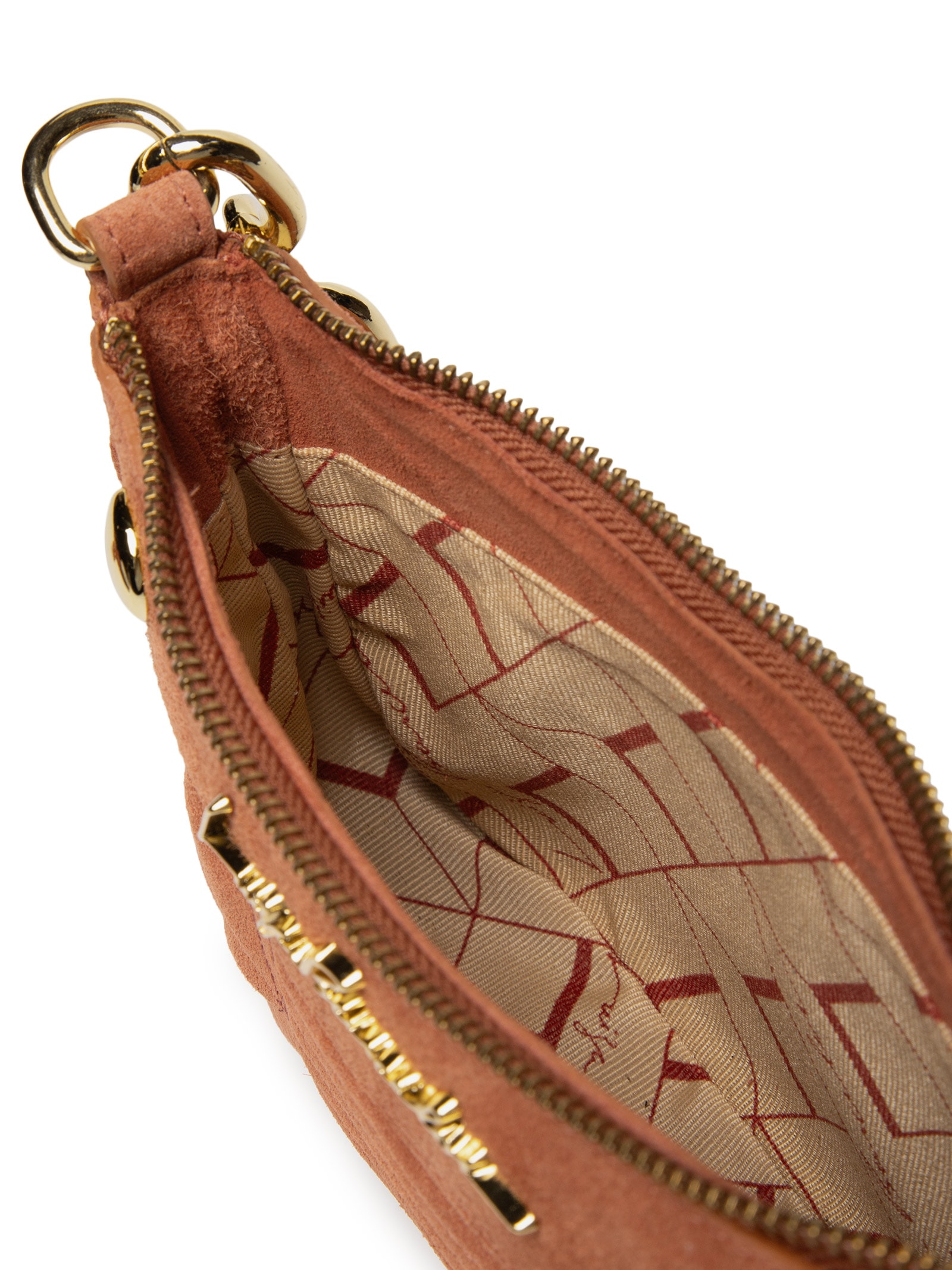 Bolsa Feminina Tiracolo Pequena Marrom Luiza Barcelos