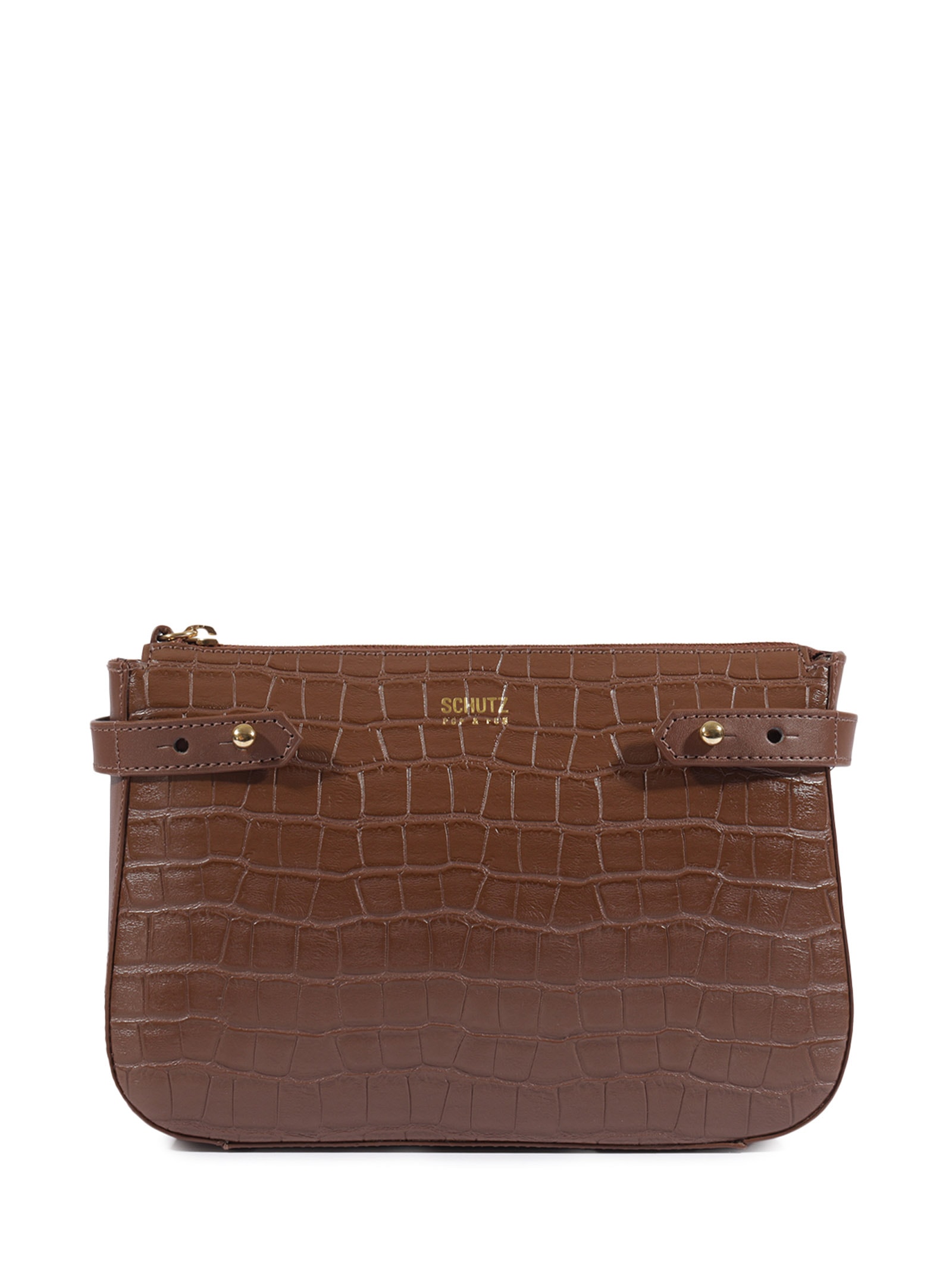 Bolsa Feminina Tiracolo Pequena Marrom Schutz