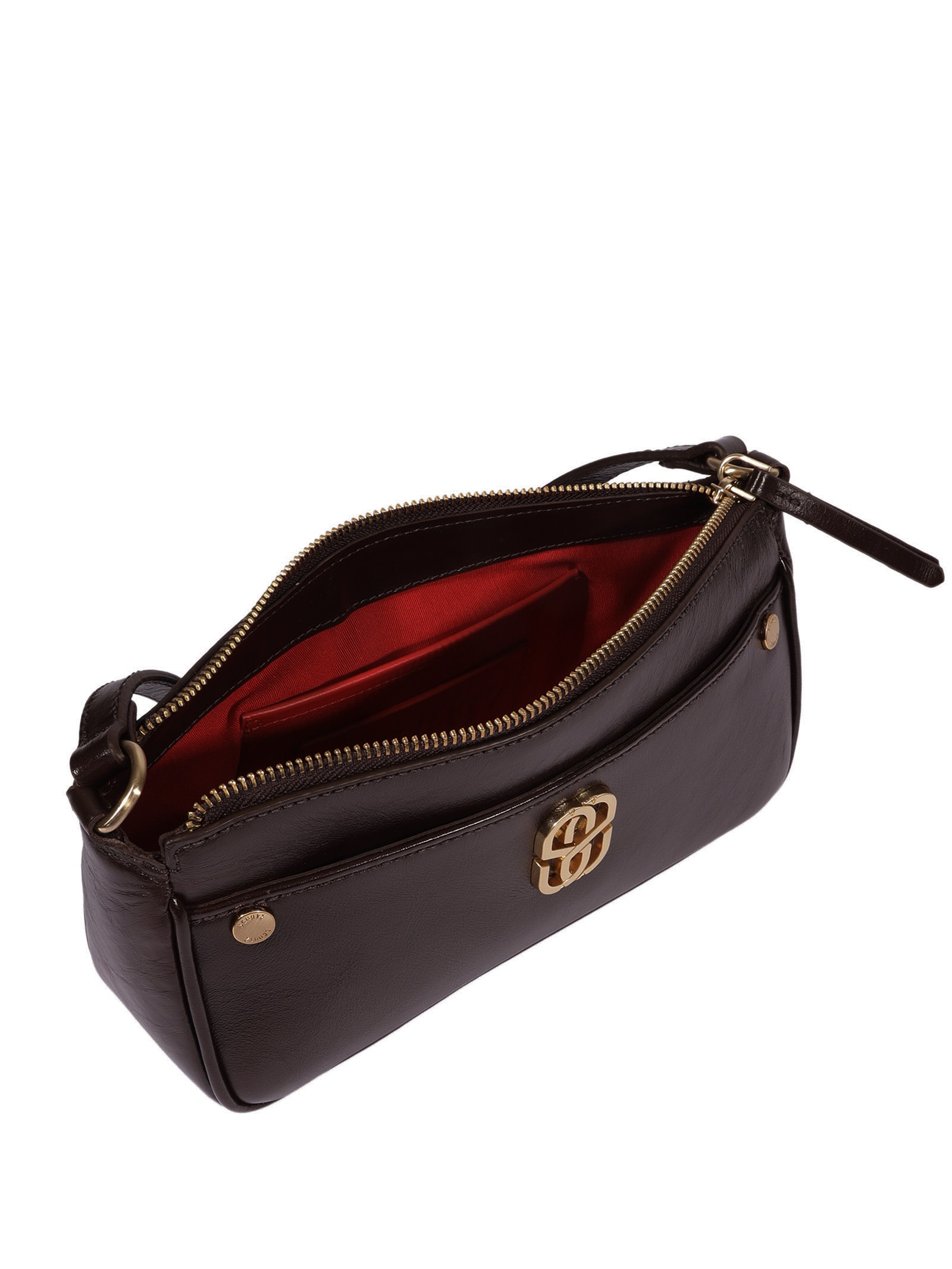 Bolsa Feminina Tiracolo Pequena Marrom Schutz