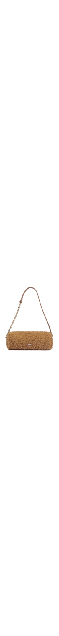 Bolsa Feminina Tiracolo Pequena Pele - Marrom