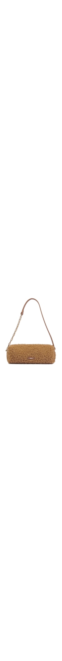 Bolsa Feminina Tiracolo Pequena Pele - Marrom