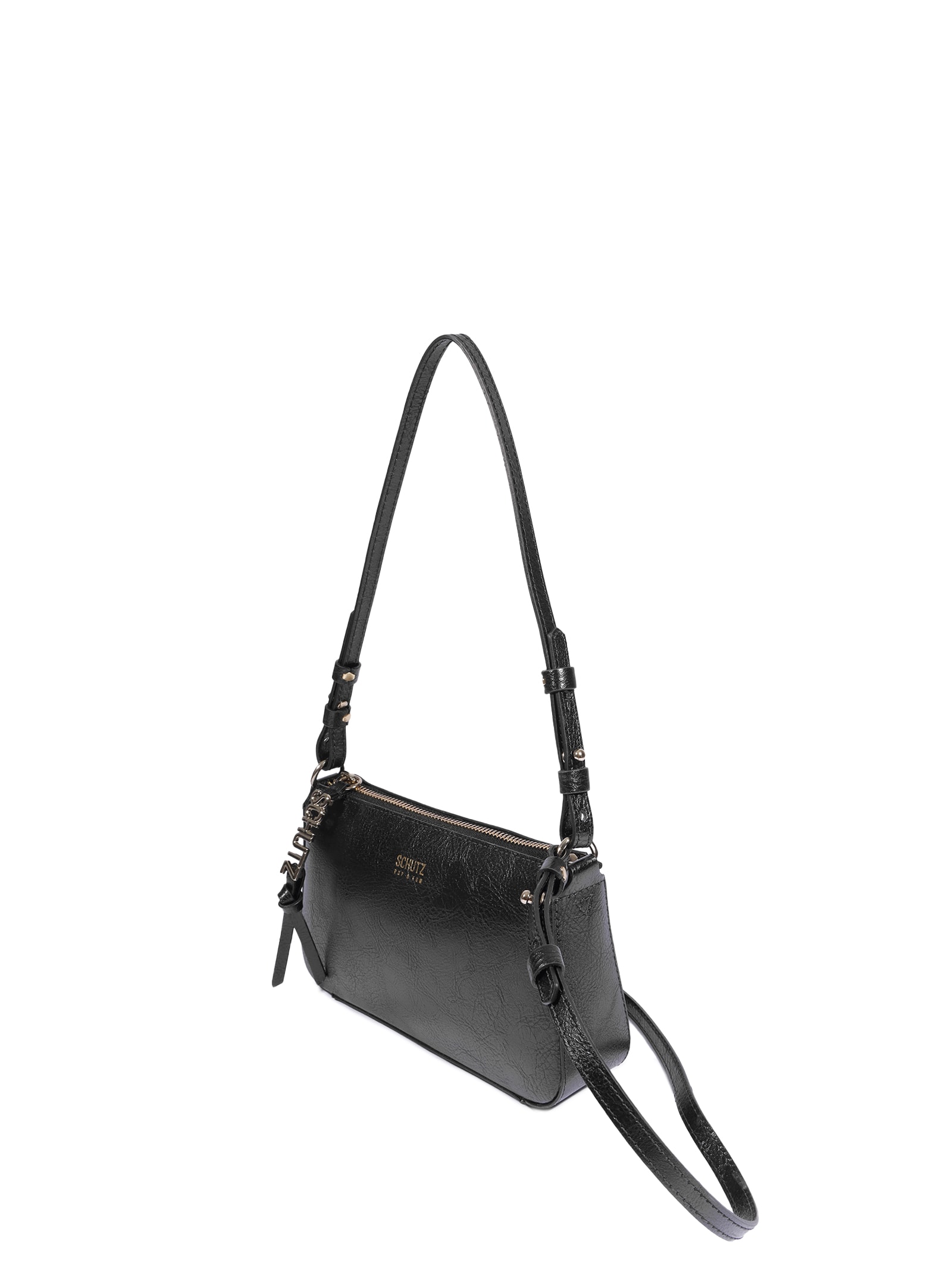 Bolsa Feminina Tiracolo Pequena Preto Schutz