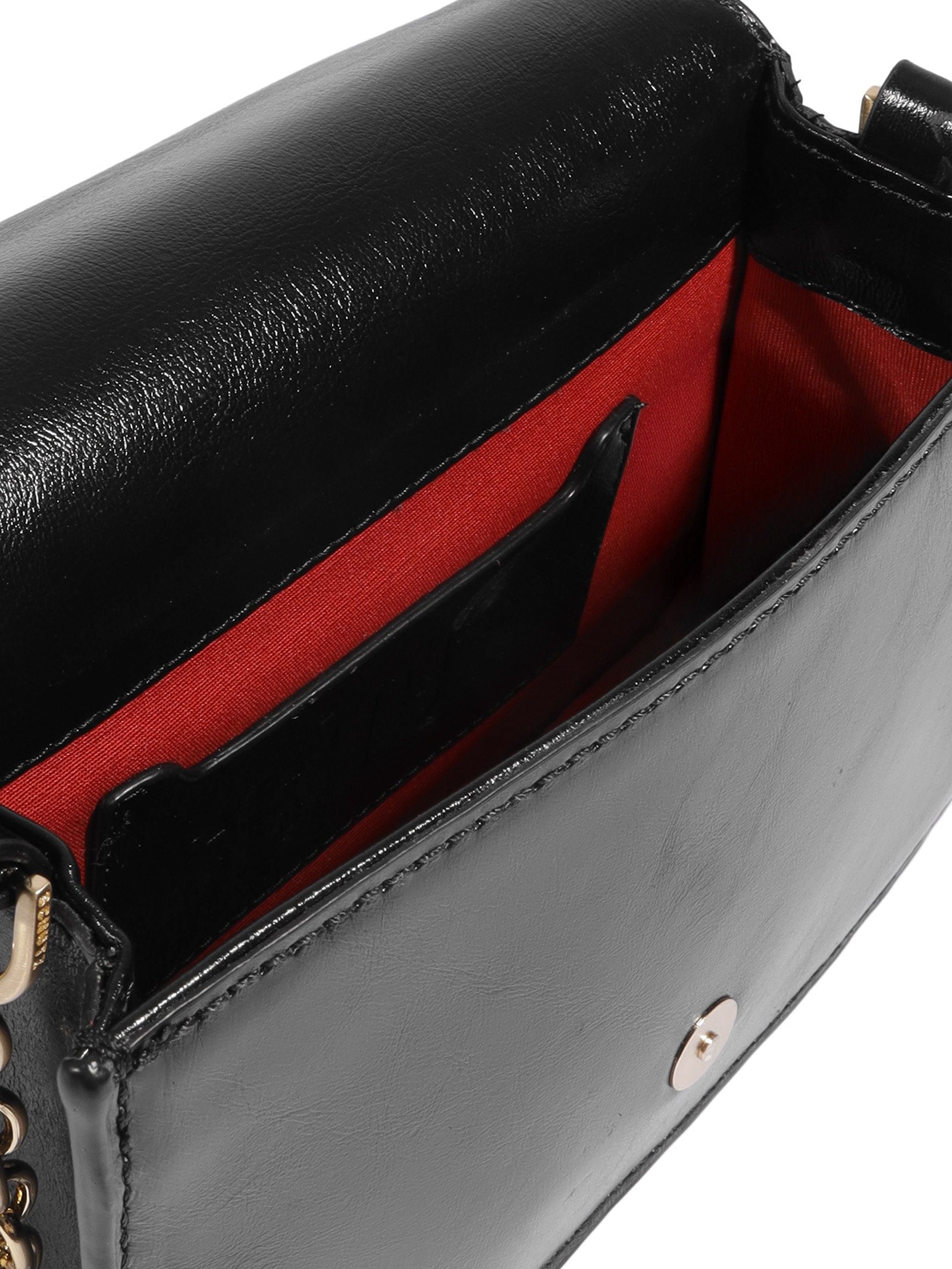 Bolsa Feminina Tiracolo Pequena Preto Schutz