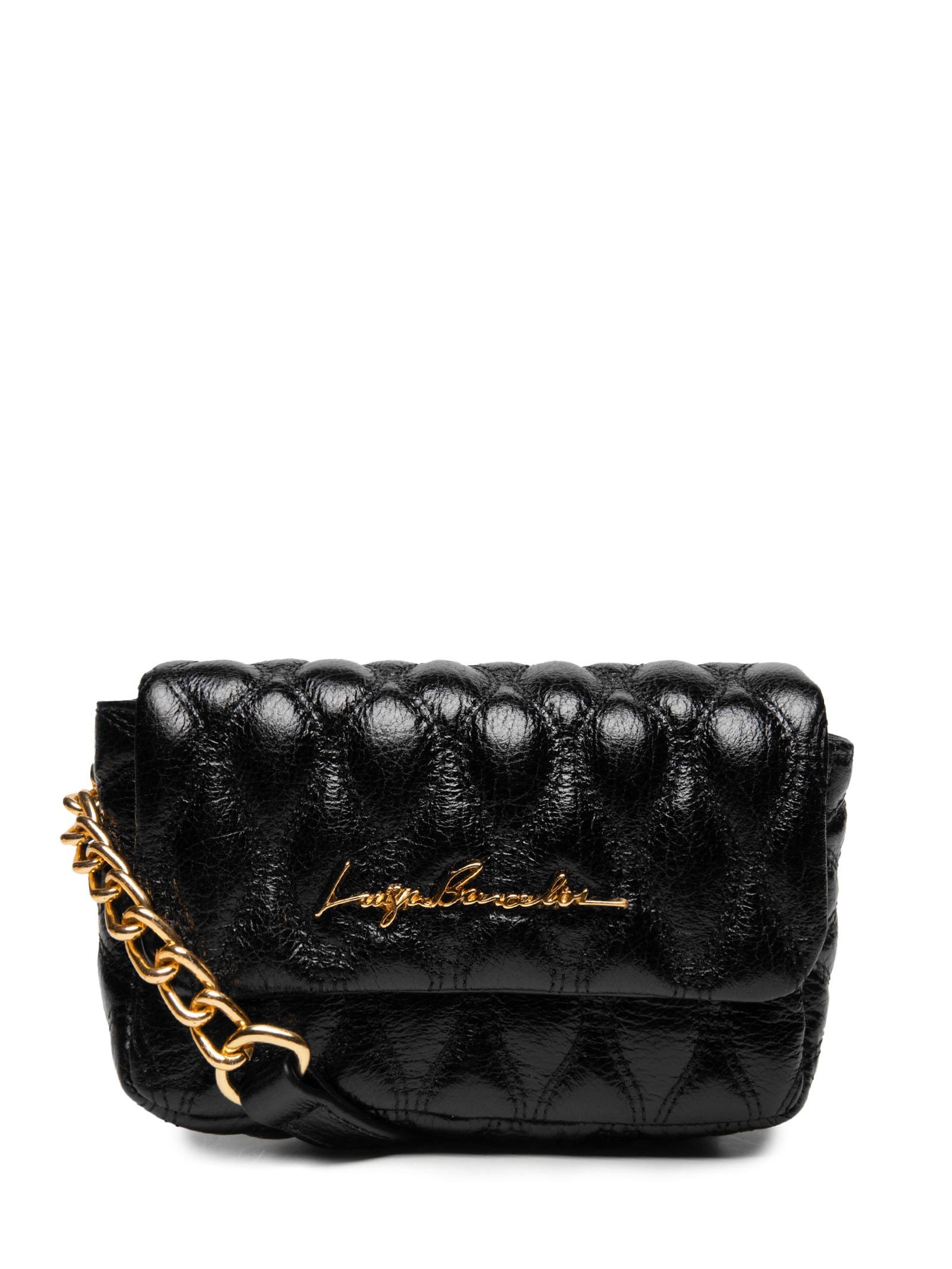 Bolsa Feminina Tiracolo Pequena Preto Luiza Barcelos