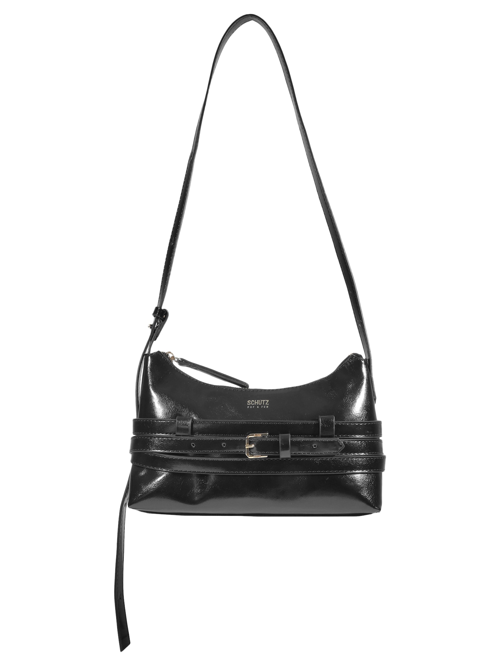 Bolsa Feminina Tiracolo Pequena Preto Schutz