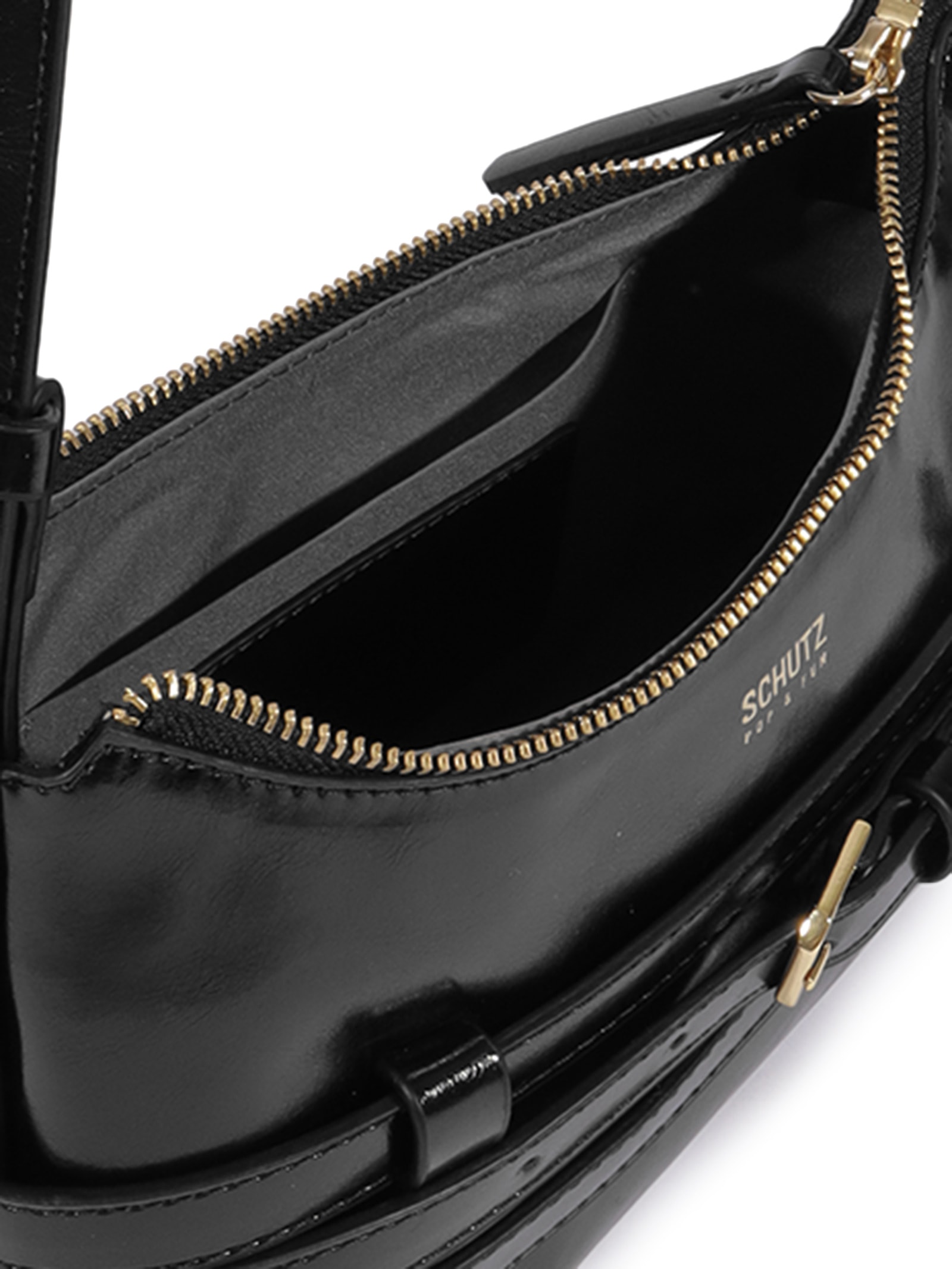 Bolsa Feminina Tiracolo Pequena Preto Schutz