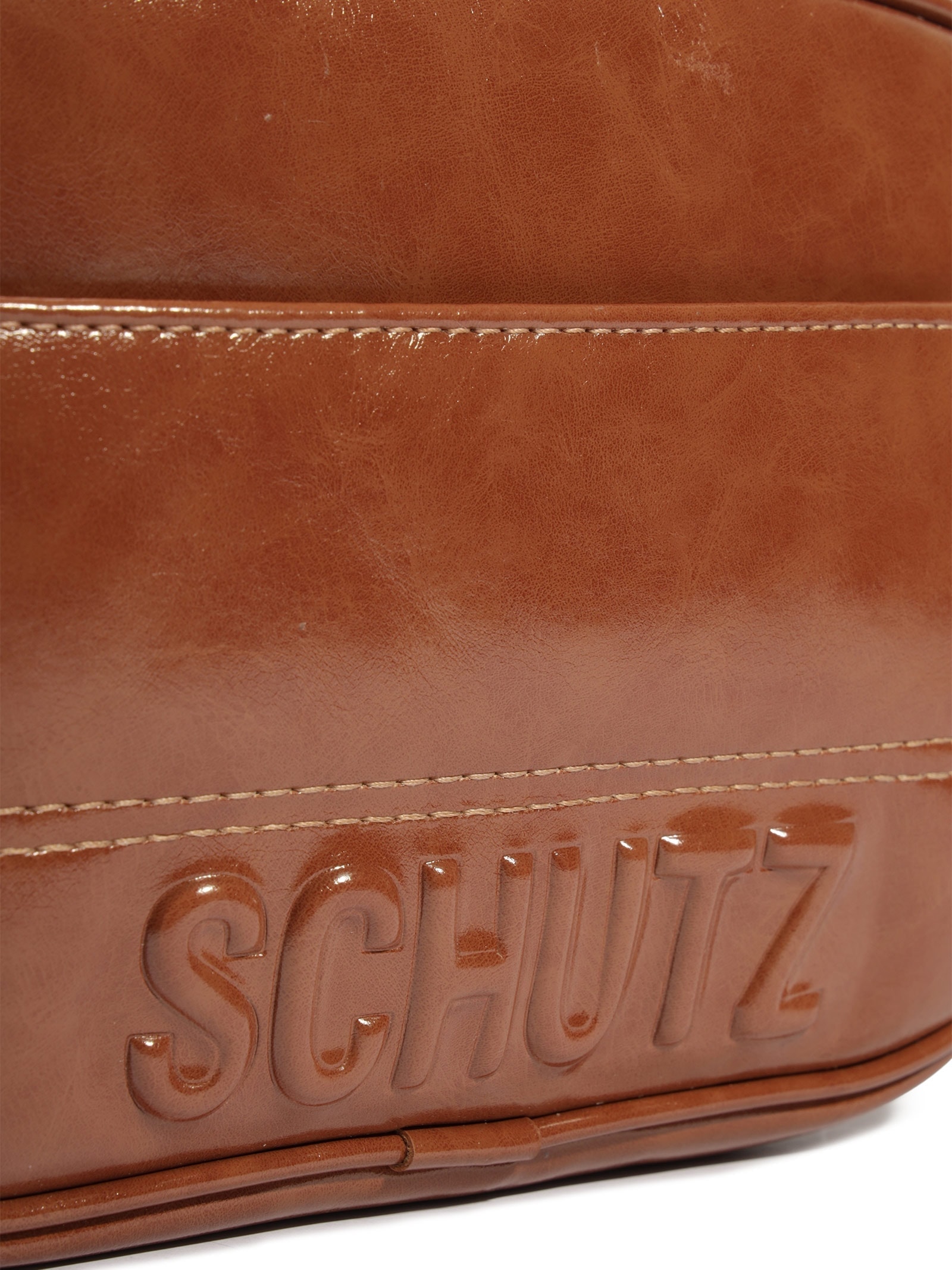 Bolsa Feminina Tiracolo Pequena Sian Marrom Schutz