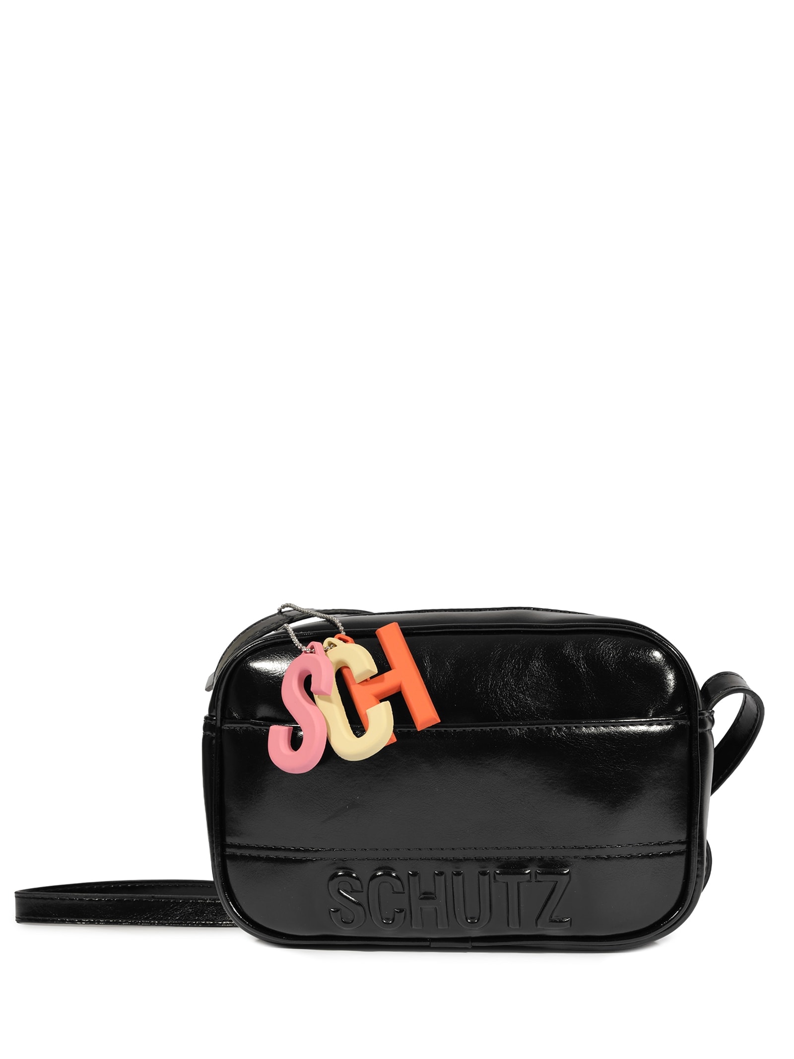 Bolsa Feminina Tiracolo Pequena Sian Preto Schutz