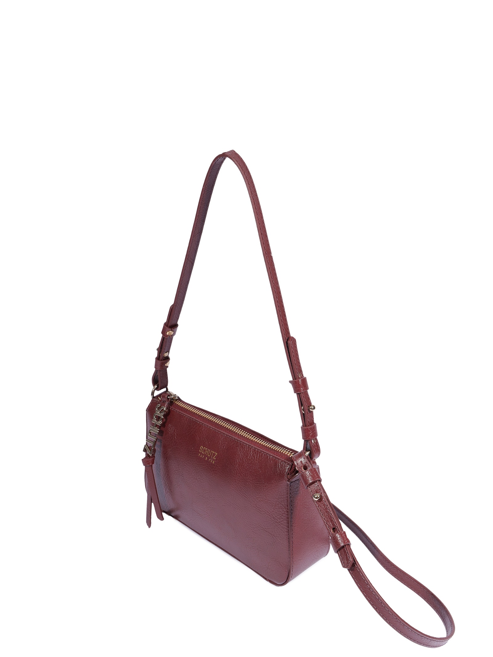 Bolsa Feminina Tiracolo Pequena Vermelho Schutz