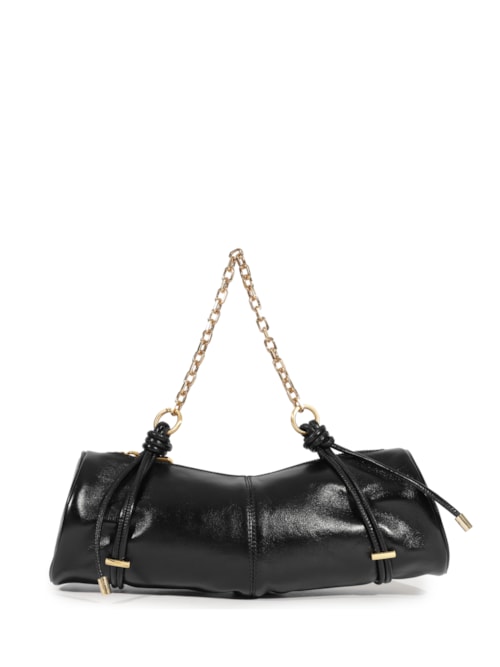 Bolsa Feminina Tiracolo Rare Couro – Preto