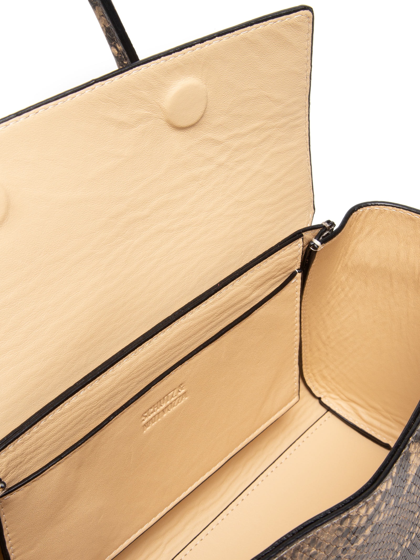 Bolsa Feminina Tiracolo Sofia Média Couro Animal Print Schutz + Nati Vozza