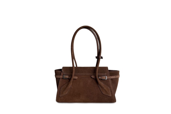 Bolsa Feminina Tiracolo Sofia Média Couro - Marrom