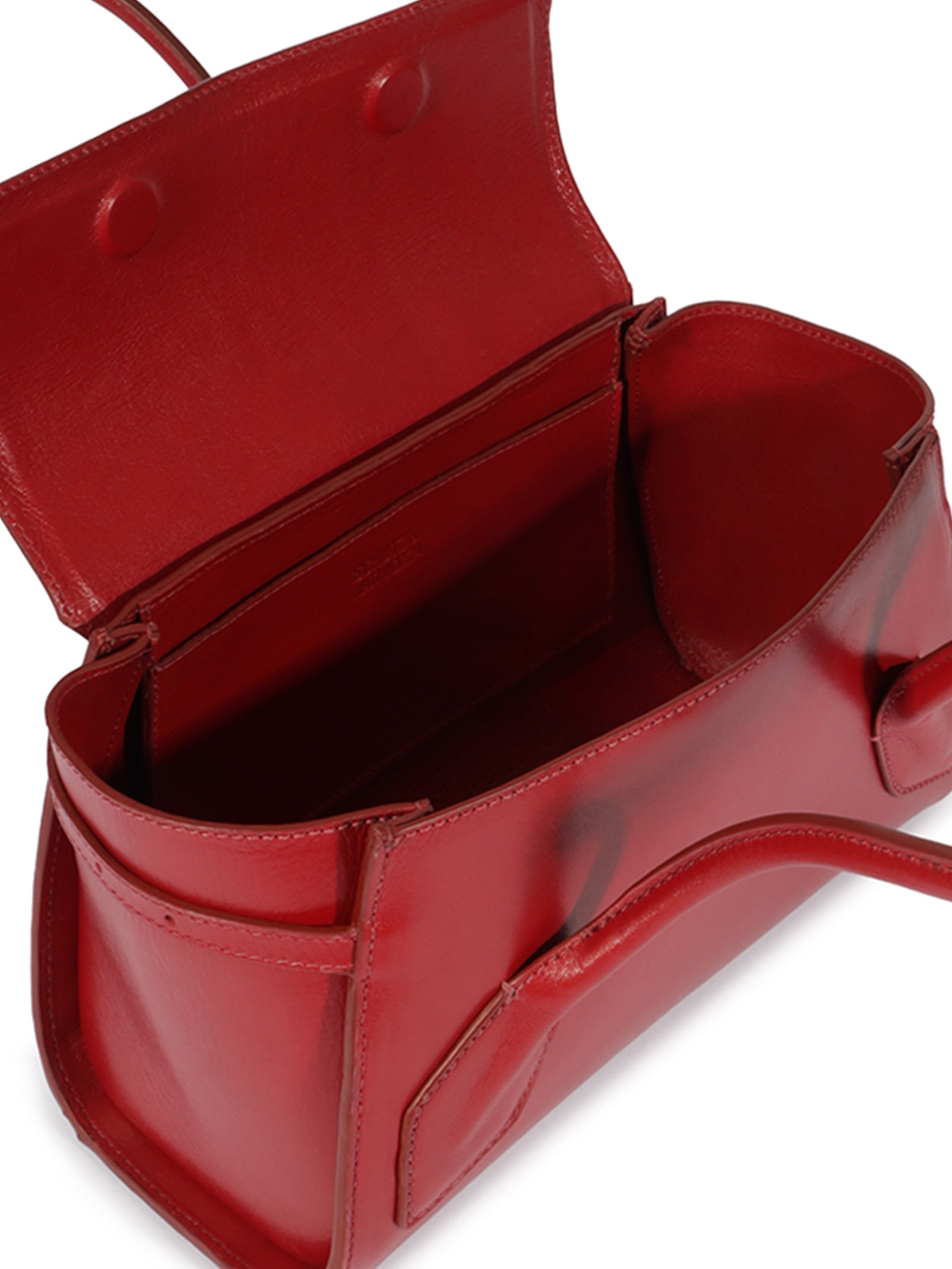 Bolsa Feminina Tiracolo Sofia Média Couro Vermelho Schutz + Nati Vozza