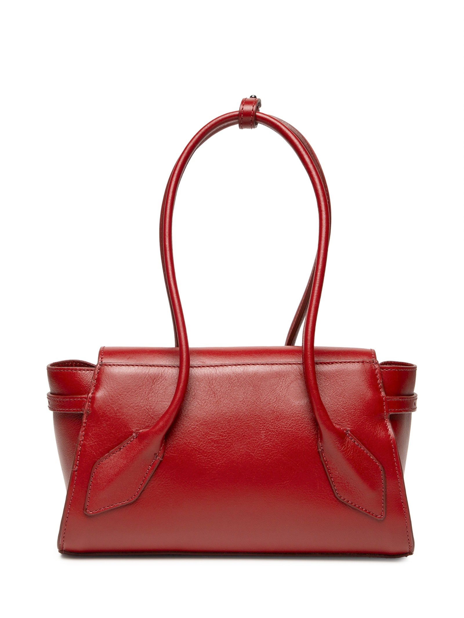 Bolsa Feminina Tiracolo Sofia Média Couro Vermelho Schutz + Nati Vozza