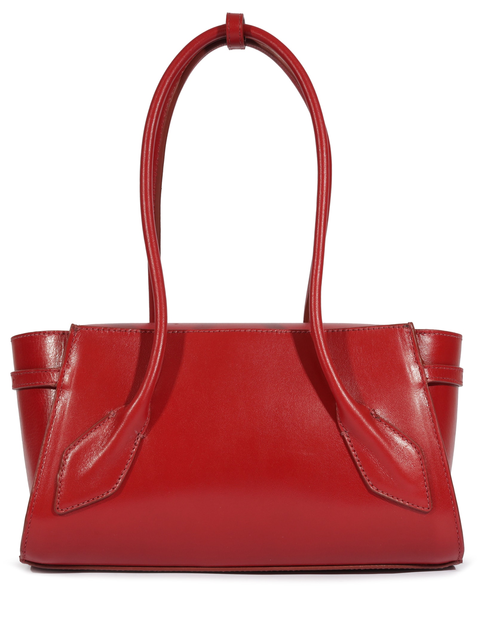 Bolsa Feminina Tiracolo Sofia Média Couro Vermelho Schutz + Nati Vozza