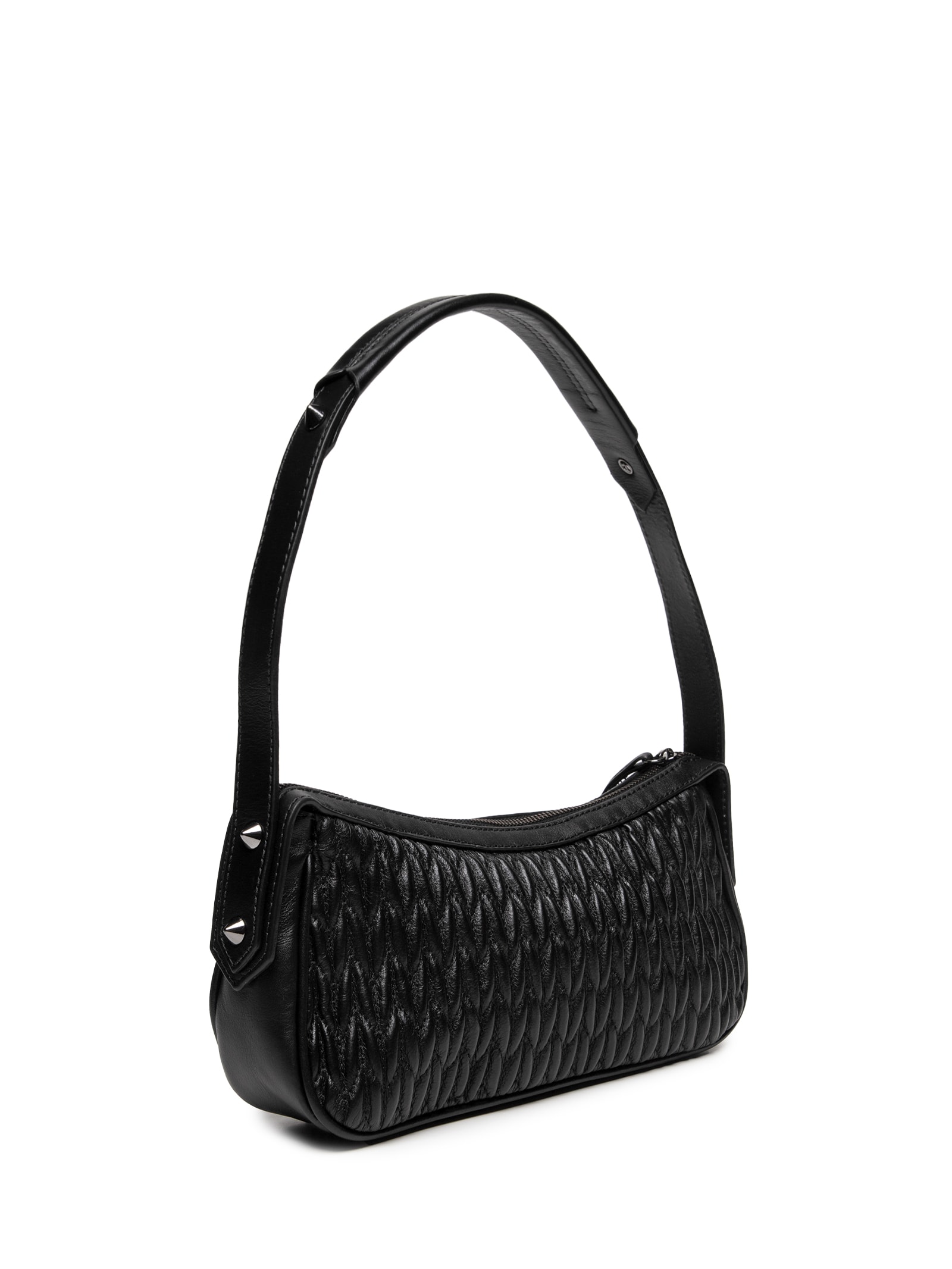 Bolsa Feminina Tiracolo Suki Pequena Couro Preto Schutz