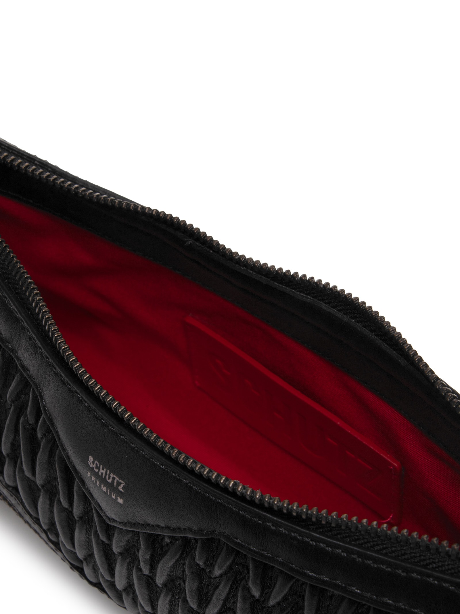 Bolsa Feminina Tiracolo Suki Pequena Couro Preto Schutz