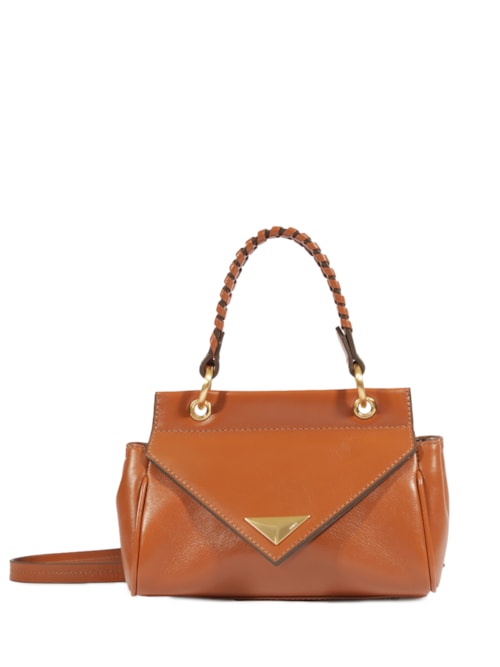 Bolsa Feminina Tiracolo Sunny Couro – Marrom