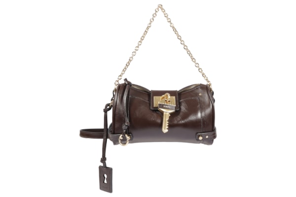 Bolsa Feminina Tiracolo The Secret Couro Pequena - Marrom