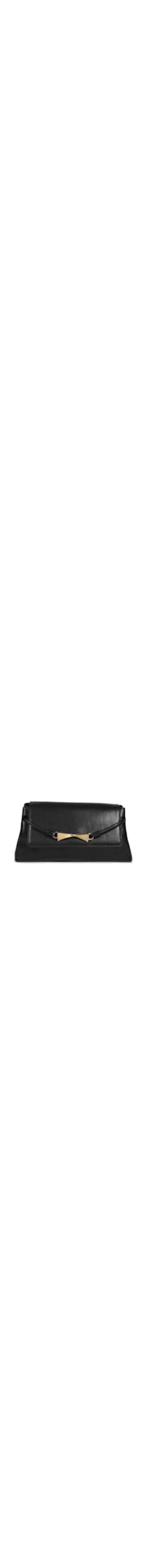 Bolsa Feminina Tiracolo Twisted Pequena - Preto