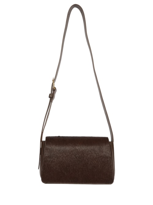 Bolsa Feminina Tiracolo Yuna Couro – Marrom
