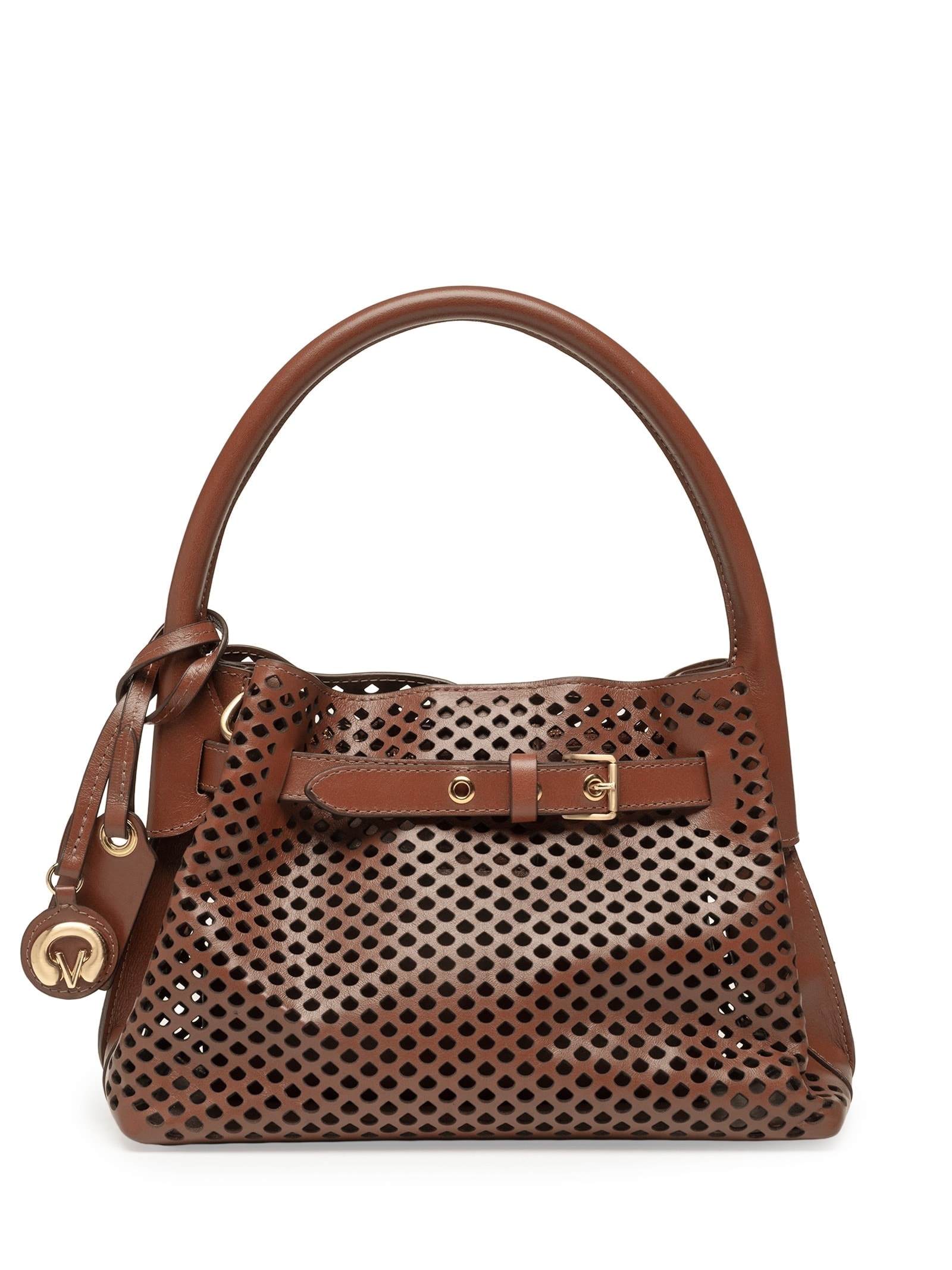 Bolsa Feminina Tote Agnes Média Marrom Vicenza