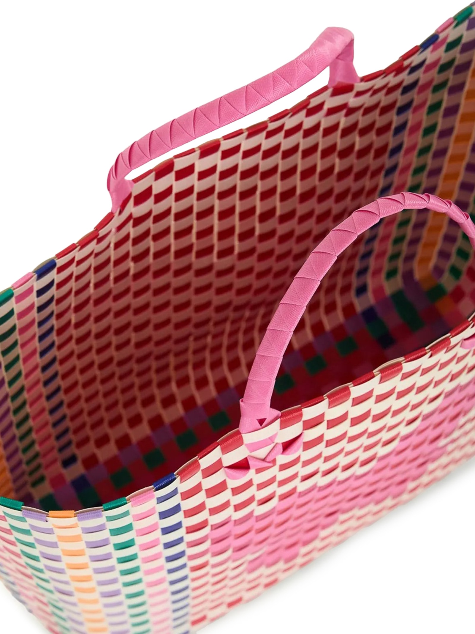 Bolsa Feminina Tote Artesanal G Borboleta Praia Rj Rosa Farm Etc