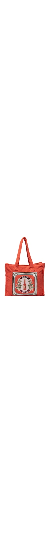 Bolsa Feminina Tote Carioca Revoada Tropical - Laranja